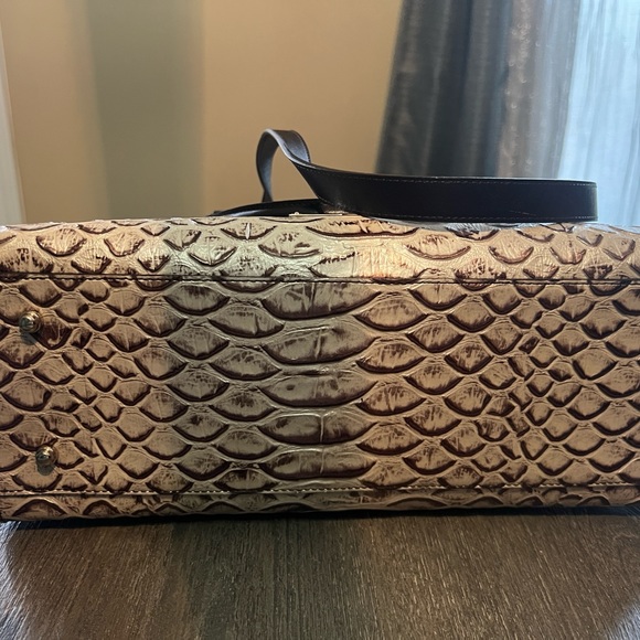 Brahmin Pearl Dragon Priscilla Satchel & Wallet - Picture 4 of 8